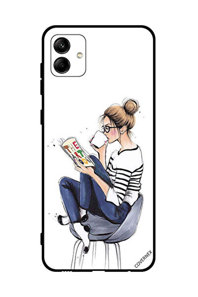 Covernex غطاء حماية لهاتف سامسونج جالاكسي A04 4G - كتاب قراءة الفن