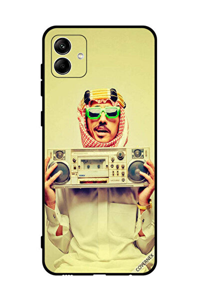 Covernex غطاء حماية لهاتف سامسونج جالاكسي A04 4G يحمل جهاز موسيقى عتيق