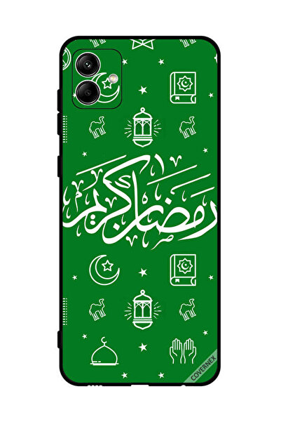 Covernex غطاء حماية لهاتف سامسونج جالاكسي A04 4G رمضان كريم أخضر
