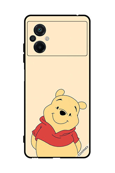 Covernex غطاء حماية لهاتف Xiaomi Poco M5 4G Bear في وضع Happy Mode