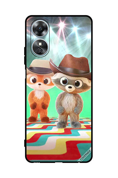 Covernex غطاء حماية لهاتف Oppo A17 أرانب