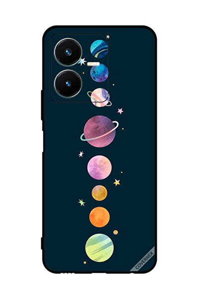 Covernex غطاء حماية لهاتف فيفو Y22 - الفضاء والنجوم