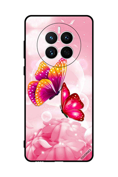 Covernex غطاء حماية لهاتف هواوي ميت 50 بنقشة فراشات لطيفة