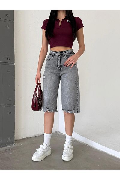 Happy Pink Bermuda Baggy Shorts