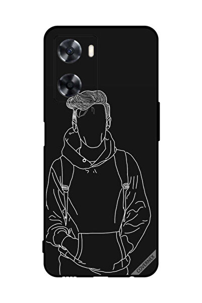 Covernex غطاء حماية لهاتف Oppo A77s رسم جاكيت بوي