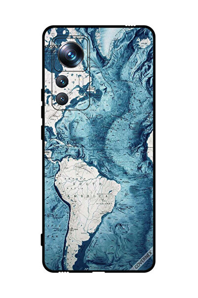 Covernex Protective Case Cover For Xiaomi 12T Pro Map Art