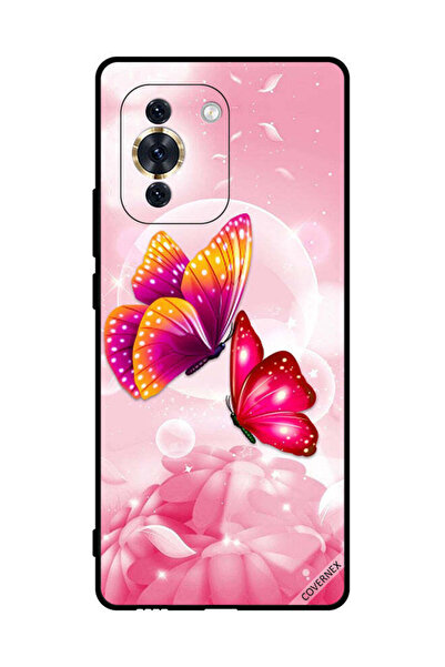 Covernex غطاء حماية لهاتف هواوي نوفا 10 بنقشة فراشات لطيفة