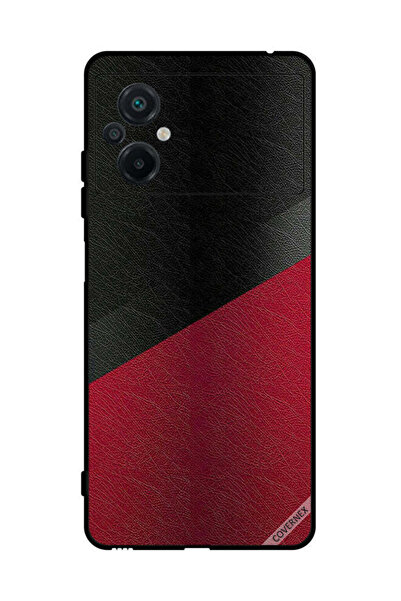 Covernex غطاء حماية لهاتف Xiaomi Poco M5 4G بنمط جلدي