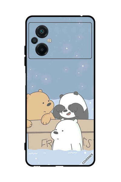 Covernex غطاء حماية لهاتف Xiaomi Poco M5 4G Bear Friends