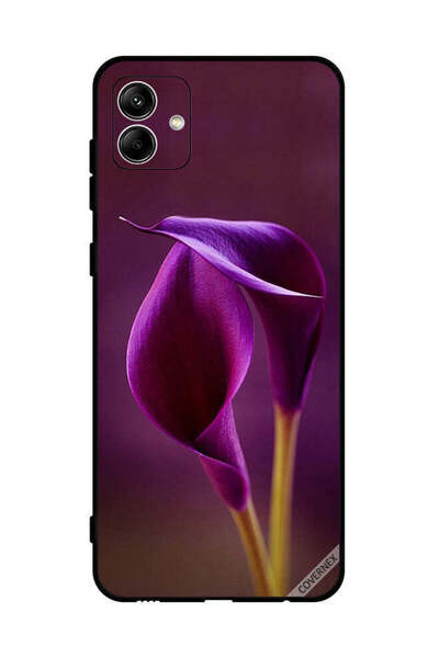 Covernex غطاء حماية لهاتف سامسونج جالاكسي A04 4G زهرتان جميلتان