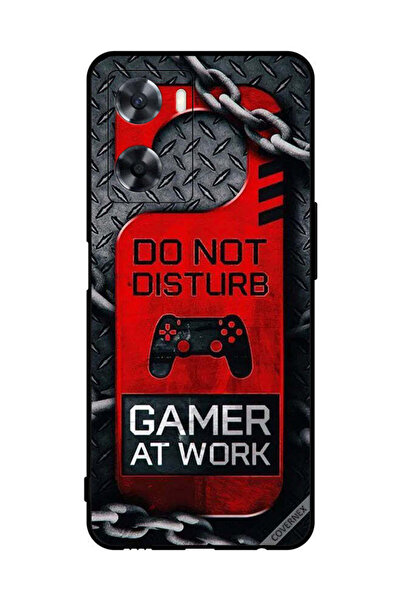 Covernex غطاء حماية لهاتف Oppo A57s - خلفية شاشة Gamer At Work
