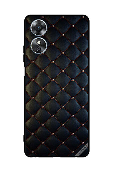 Covernex Protective Case Cover For Oppo A17 Stappers On Cloth Pattern