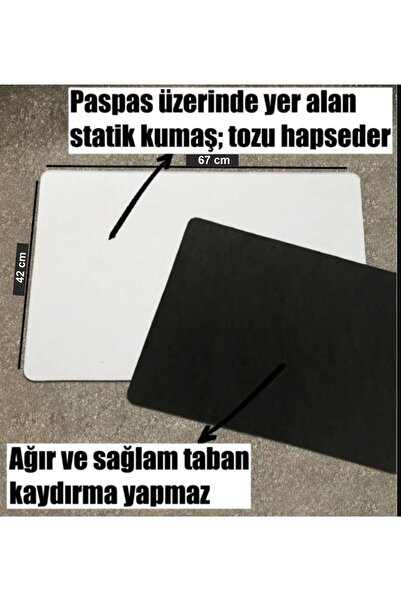 VecihiGeliyor Arrival Departure 3D Kapı Önü Paspas Pilot - Havacı - Uçak Tutkunu Hediye