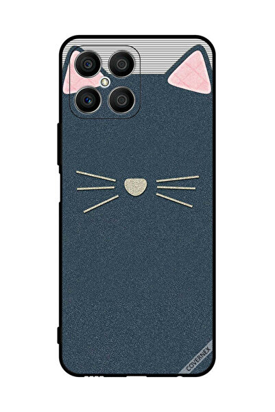 Covernex غطاء حماية لهاتف Honor X8 بنمط جلد القطة