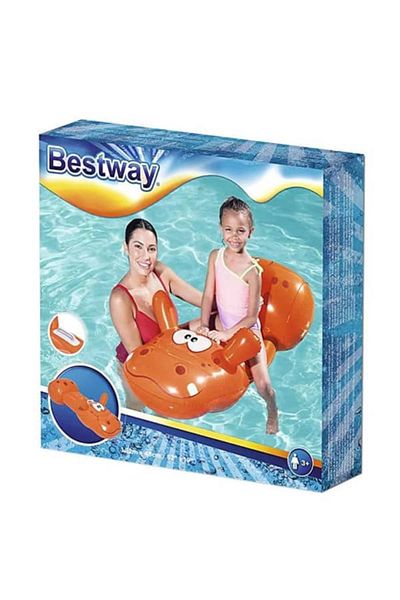 BESTWAY Inflatable Hippopotamus Swim Ring 42048