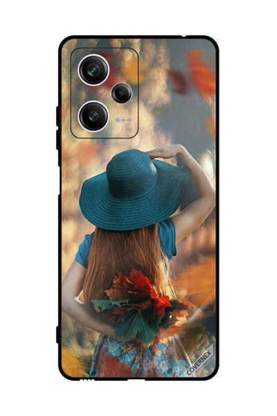 Covernex Protective Case Cover For Xiaomi Redmi Note 12 Pro Hat Girl Hiding L...