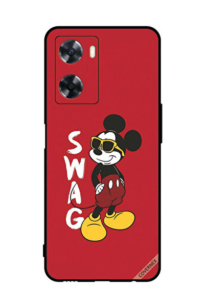 Covernex غطاء حماية لهاتف Oppo A77s Swag Mickey Mouse