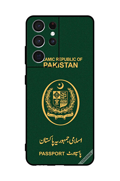 Covernex غطاء حماية لهاتف سامسونج S21 Ultra 5G بنمط جواز سفر باكستاني