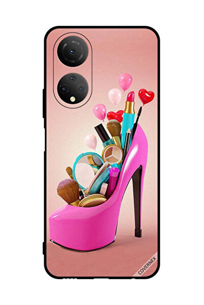 Covernex Protective Case Cover For Honor X7 Shoe With Makeup Items