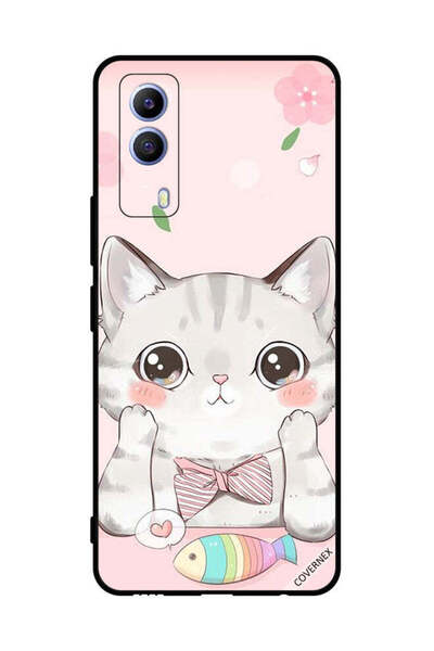 Covernex غطاء حماية لهاتف فيفو T1x Cat And Fish