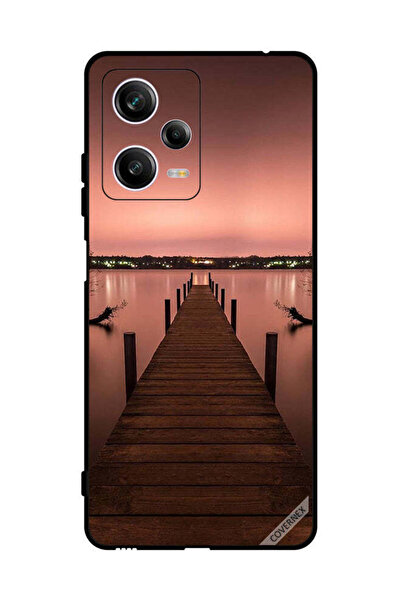 Covernex غطاء حماية لهاتف شاومي ريدمي نوت 12 برو - مسار إلى البحر مساءً