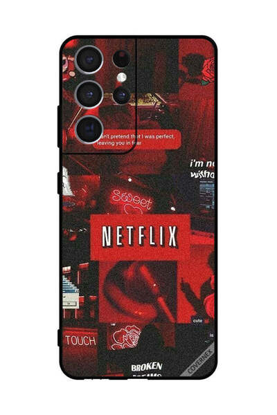 Covernex غطاء حماية لهاتف سامسونج S21 Ultra 5G Netflix
