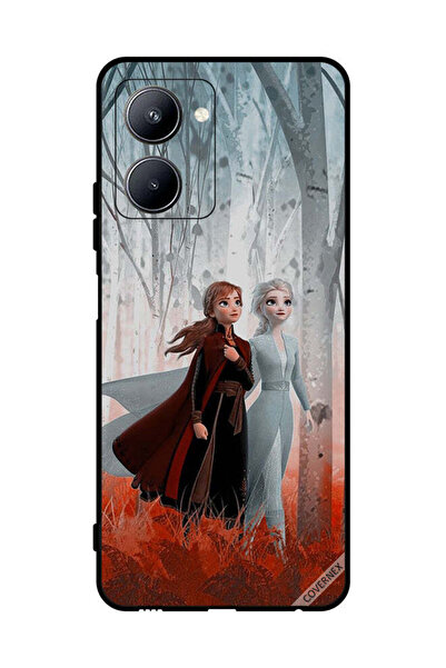 Covernex غطاء حماية لهاتف Realme C33 Frozen Sisters