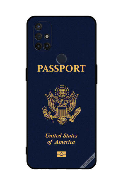 Covernex غطاء حماية لهاتف OnePlus Nord N10 5G بنمط جواز السفر الأمريكي