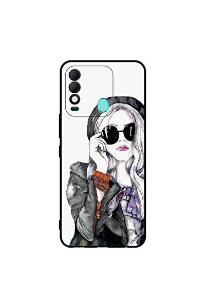 Covernex غطاء حماية لهاتف تكنو سبارك 8 زجاجي أنيق وجذاب