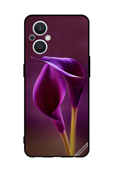 Covernex غطاء حماية لهاتف Oppo Reno 7 Lite زهرتان جميلتان