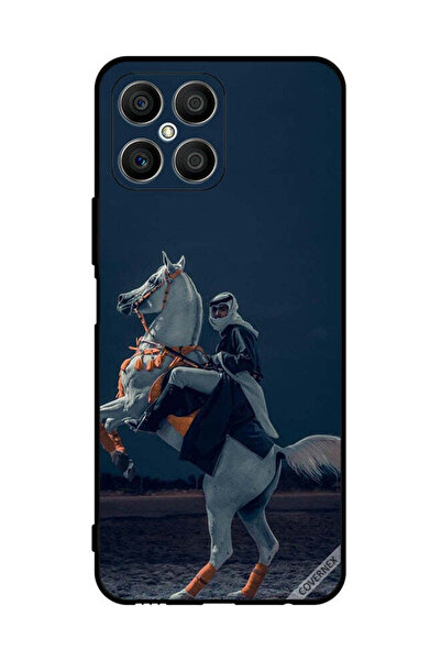 Covernex غطاء حماية لهاتف Honor X8 - شاب على حصان
