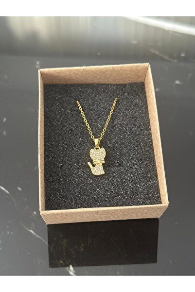 staınless steel Kitten Steel Necklace