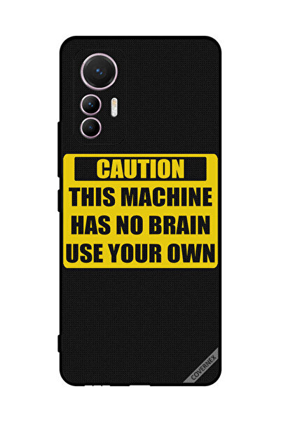 Covernex غطاء حماية لهاتف شاومي 12 لايت تحذير: هذا الجهاز ليس له عقل