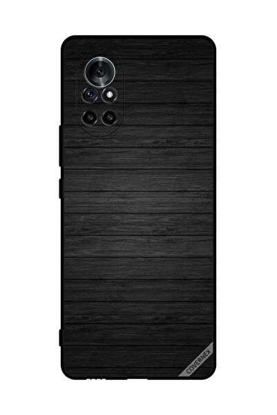 Covernex غطاء حماية لهاتف هواوي نوفا 8 بنمط خشبي داكن