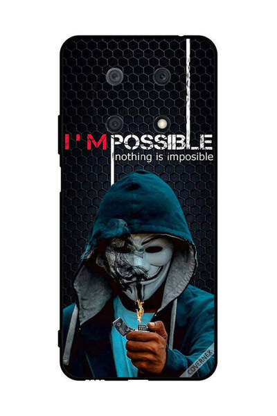 Covernex غطاء حماية لهاتف هواوي نوفا واي 90 - خلفية شاشة "أنا ممكن، لا شيء مس...