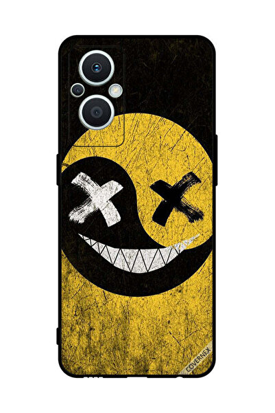 Covernex غطاء حماية لهاتف Oppo Reno 7 Z برسومات وجه مارشميلو