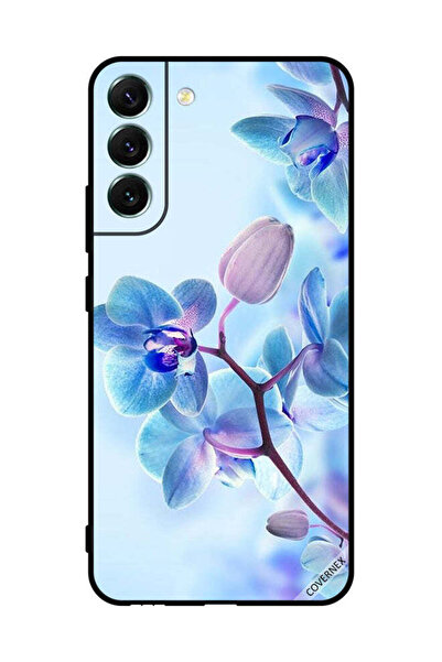 Covernex غطاء حماية لهاتف سامسونج S22+ 5G زهور الأوركيد