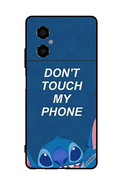 Covernex Protective Case Cover For Xiaomi Poco M4 5G Don't Touch My Phone