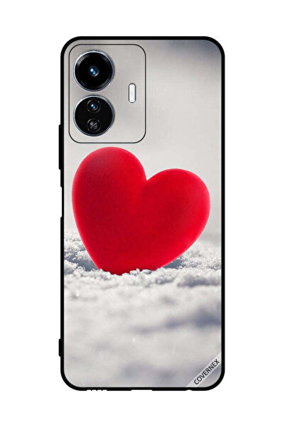 Covernex غطاء حماية لهاتف فيفو Y77e - قلب أحمر جميل
