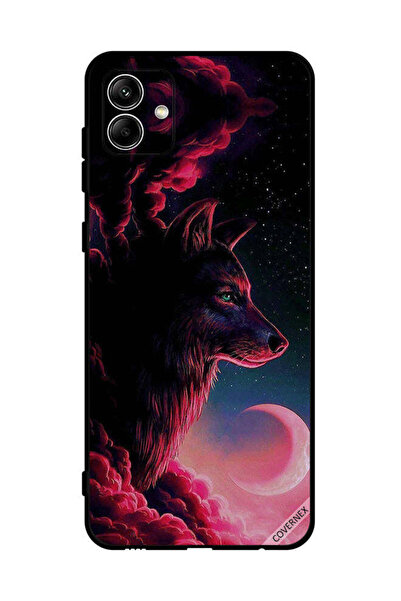 Covernex غطاء حماية لهاتف سامسونج جالاكسي A04 4G برسومات الذئب