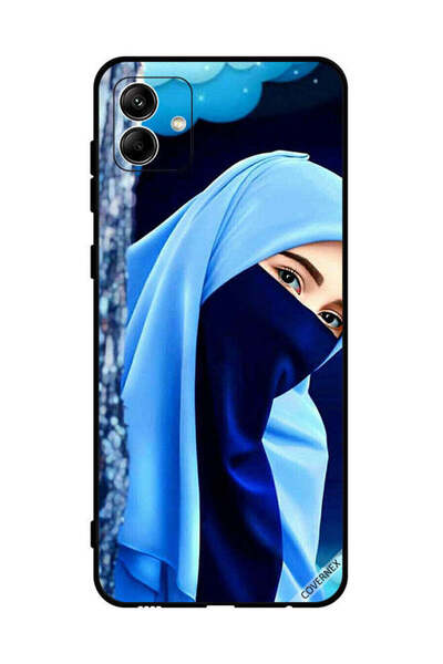 Covernex غطاء حماية لهاتف سامسونج جالاكسي A04 4G بطبعة فتاة محجبة