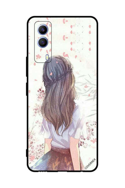 Covernex غطاء حماية لهاتف فيفو T1x، فتاة لطيفة في تفكير عميق