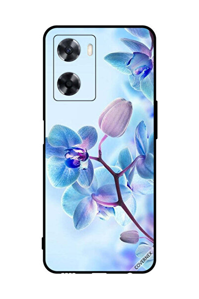 Covernex غطاء حماية لهاتف Oppo A57s بنقشة زهور الأوركيد