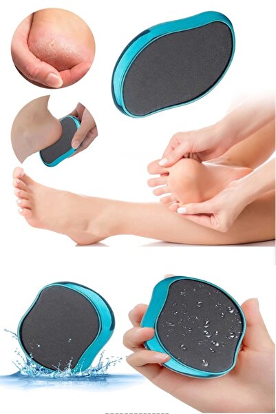 bloomplus Kristal Ölü Deri Sökücü ve Ayak Bakım Ürünü Kırılmaz Ayak Topuk Törpü Ponza Taşı Törpü