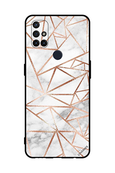 Covernex غطاء حماية لهاتف OnePlus Nord N10 5G بنمط رخامي وورق حائط