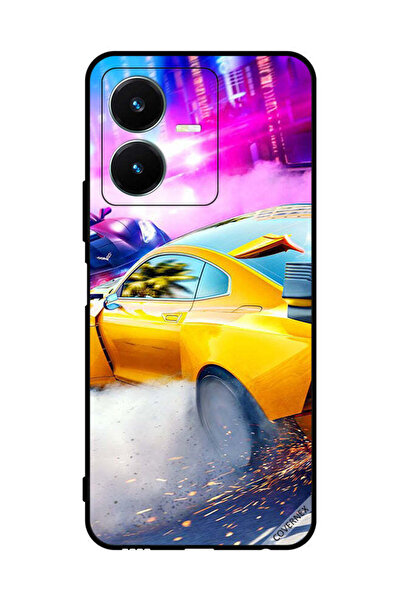 Covernex غطاء حماية لهاتف فيفو Y22 سيارة سباق