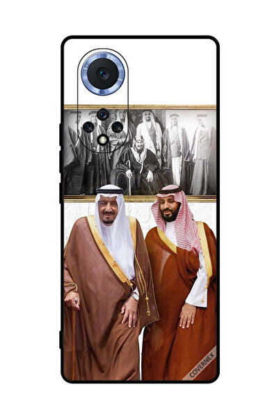 Covernex غطاء حماية لهاتف Honor 50 Pro الملك سلمان وولي العهد يتحدثان أثناء ا...