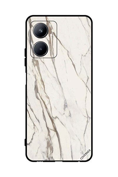 Covernex غطاء حماية لهاتف Realme C33 بتصميم رخامي