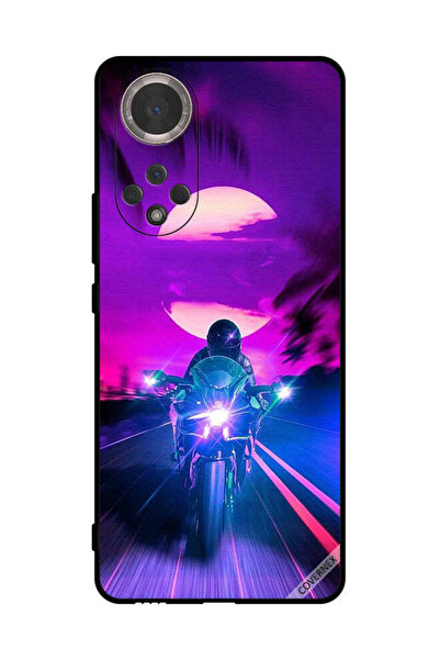 Covernex غطاء حماية لهاتف Honor 50 Biker Leaving Moon Behind