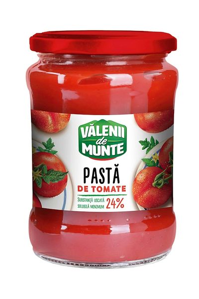 Valenii de Munte Tomato paste jars, 700g